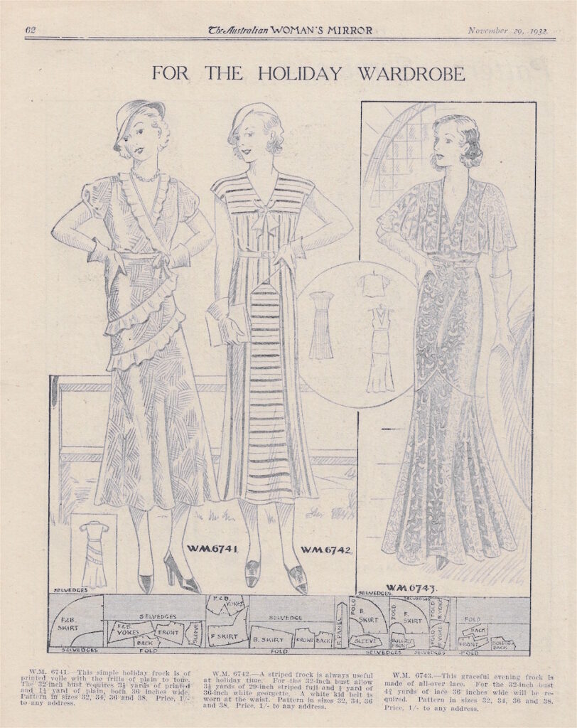 lovely vintage frocks 1932