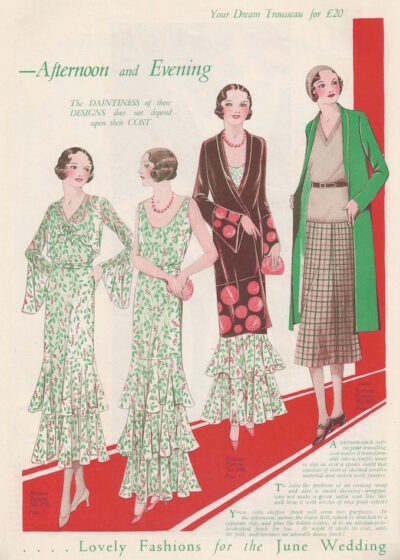 1931 – WOMEN’S FASHION