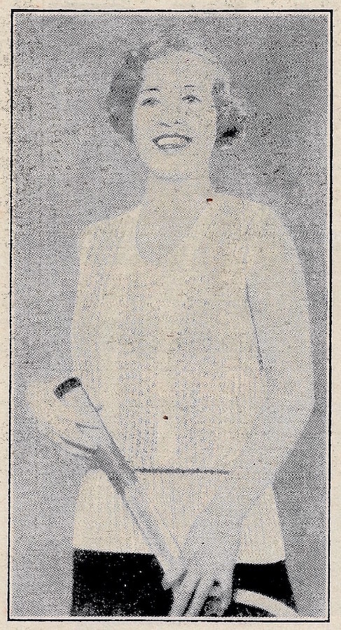 Tennis outfit from 1932