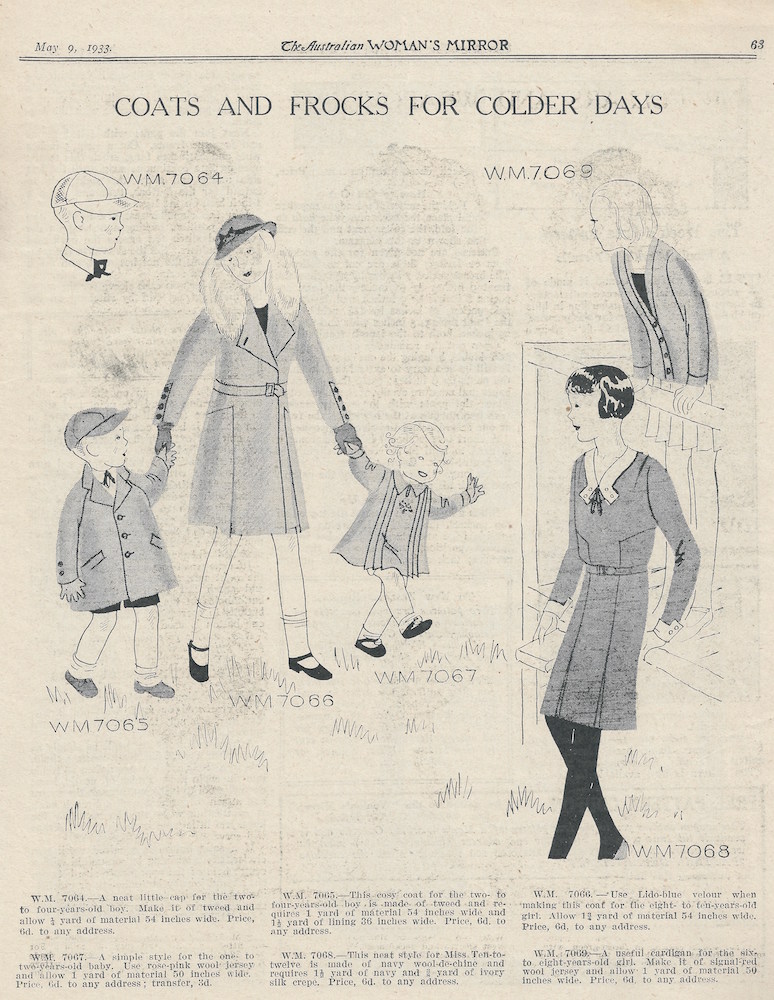 1933 – Children's Fashion